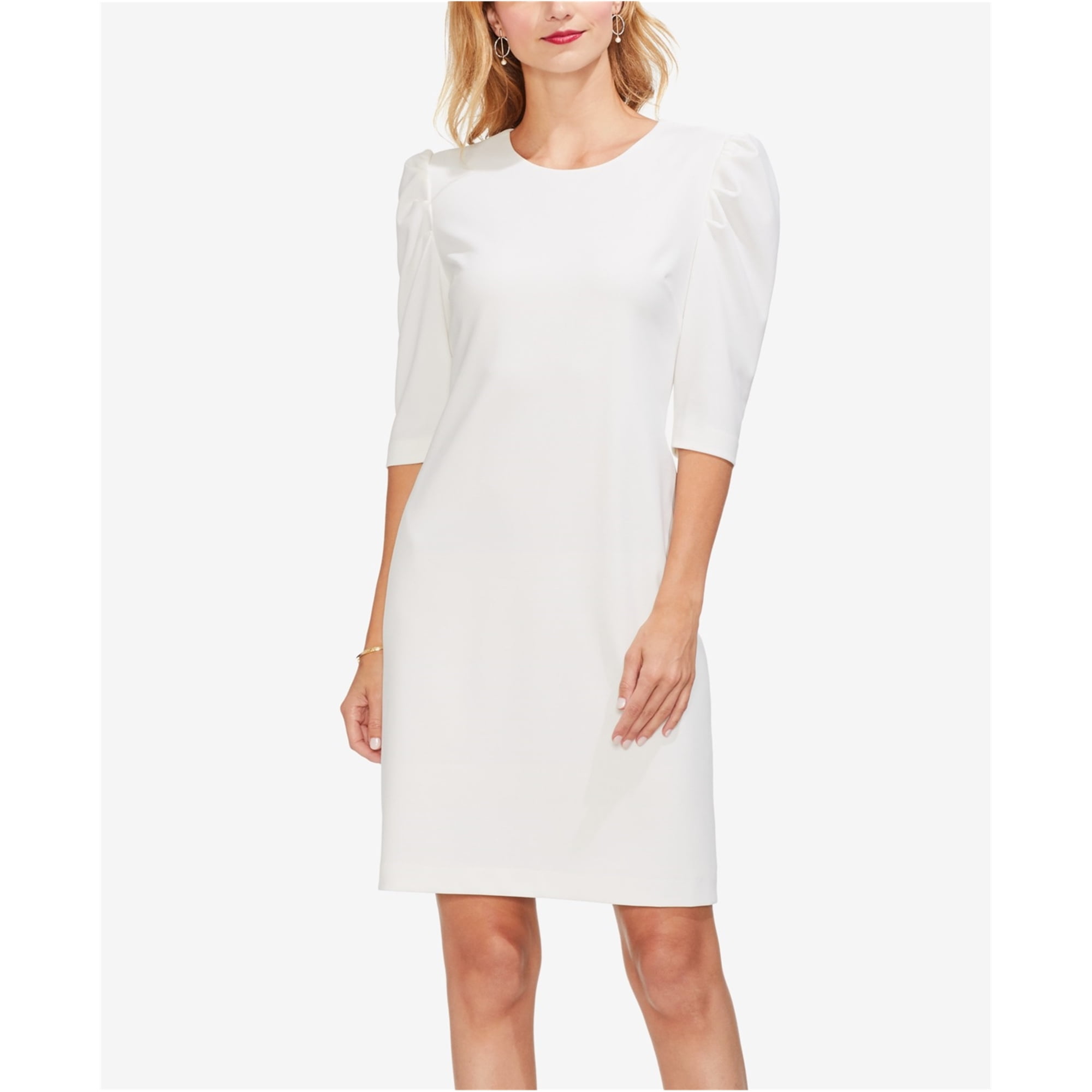 vince camuto puff sleeve dress