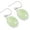 Prehnite, variant on 925 Sterling Silver Women Jewelry Peridot Quartz Earring
