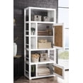 thumbnail image 5 of James Martin Vanities E645-BLC30-GW 30 in. Athens Bookcase Linen Cabinet with Double Sided, Glossy White, 5 of 7