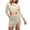 Beige, variant on 2 Piece Skirt Set Temperament Long Sleeve Slim Solid Hollow Crop Top Slit Skirt Suit Summer Outfits for Women 2025 Pink XL