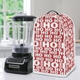thumbnail image 5 of HELLHERO Ho Ho Ho Pattern Dust Cover for Home Kitchen Indoor Top Handle, Durable Blender Protection 15.94"H x 9.45"L x 7.28"W, 5 of 6