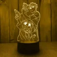 thumbnail image 5 of Lámpara 3D con figuras de la familia SPY X, luz de noche LED de anime, juguetes para dormitorio infantil, decoración de habitación, juguetes de cumpleaños para niños, regalos, 5 of 5