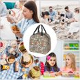 thumbnail image 7 of Naloa Kitchen Food Print Lunch Box for Women Men,Insulated Lunch Bag,Lunchbox,Thermal Leakproof Cooler,Reusable Lunch Tote Bag for Work School Travel Picnic, 7 of 7