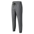thumbnail image 4 of RUTAYY Men's Casual Pants Straight Leg Mid Waist Solid Color with Pocket Full Length Trendy Vacation Trousers, 4 of 6