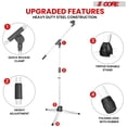thumbnail image 4 of 5Core Tripod Mic Stand Adjustable Holder Floor Microphone Boom Arm, 4 of 9