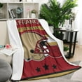 thumbnail image 3 of San Francisco Throw Blanket Gift for Men Women,Blanket for Sofa Bed Sofa Living Room Chair,Football Team Throw Blanket 50X60 Inches., 3 of 5
