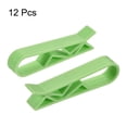 thumbnail image 3 of Uxcell Garbage Bin Clip Kitchen Trash Bag Non-Slip Clip Clamp Green 12 Pack, 3 of 5