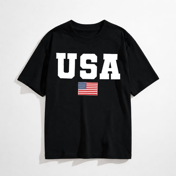USA Shirts for Women American Flag T-Shirt 4th of July Tee Tops