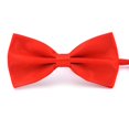 thumbnail image 1 of Mens Solid-Color Bow Tie Double Layer Bow Tie for Wedding, Fashionable Ba..., 1 of 8