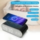 thumbnail image 5 of Teissuly Clearance Clock Wireless Charge 15W Thermometers Snooze Clock Time Memory Function Snooze Function Elegant Appearance High-grade Texture(Black, ) Teissuly WER202308175211, 5 of 8