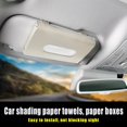 thumbnail image 3 of Pañuelos para Coche Multifuncional Cuero Nuevo Creativo Techo Solar Asiento Caja Papel para Coche Arroz, 3 of 9