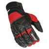 Joe Rocket Atomic X Mens Red/Black Leather Motorcycle Gloves 2X-Large