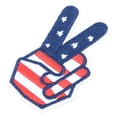 thumbnail image 2 of 6 uds bandera americana DIY parche bordado de tela pegatina para coser accesorios de ropa, 2 of 10