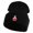 Black, variant on Magic Potion Bottle Embroidered 12" Acrylic Long Beanie - Black OSFM