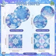 thumbnail image 3 of 180Pcs Blue Purple Snowflake Tableware Set, Winter Frozen Style Plates & Napkins for Christmas & Birthday, 3 of 9