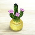 thumbnail image 4 of JHGoosa Cactus Car Center Console Decoration Transparent Resin Crafts Computer Home Decoration, 4 of 4