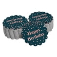 thumbnail image 1 of Inkdotpot 50 Pack Real Rose Gold Foil Paper Tags Happy Birthday Favor Hang Tags, 1 of 6