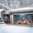 thumbnail image 3 of Gallickan Christmas Garage Cover, Large Outdoor Banner, Weather Resistant Door Decor, for Home Exterior and Holiday Photography, 3 of 6