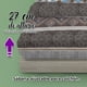 thumbnail image 3 of Juego De Sabanas Queen Size Estampadas De Microfibra De Poliester 4 Piezas Diseño Elegante Amplias Textura Suave, 3 of 5