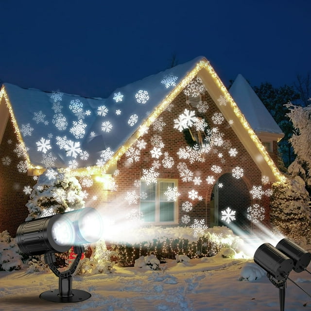 Proyector de copos de nieve navideños NUÜR para exterior/interior