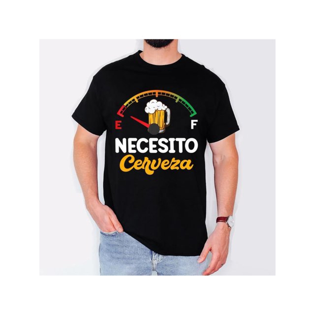 Mexican Beer Gift - Necesito Cerveza - Funny Sayings T-Shirt