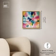 thumbnail image 5 of Glazed Melodies I Canvas Modern Colorful Print by Art Remedy, Gold Frame, 16" x 16", 5 of 7
