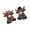 Aa, variant on Giaone Resin High Land Cow Gnomes Sculpture Desktop Decoration for Valentines Day Gift