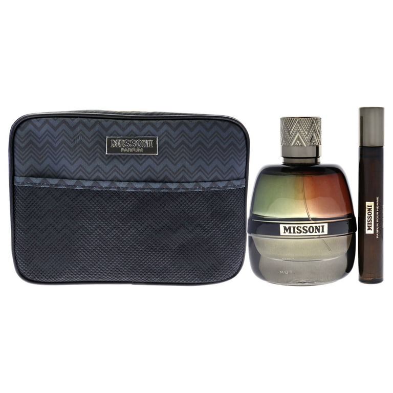 Missoni 3 Pc Gift Set 3.4oz EDP Spray 0.33oz EDP Spray Trousse