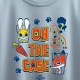 thumbnail image 3 of Zootopia 2 - Judy And Nick On The Case - Kids Youth Girl Short Sleeve Boxy Tee, 3 of 5