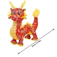 thumbnail image 2 of BallsFHK 2024 Year Of The Dragon Mascot Chinese Dragon Satin Doll New Year Rag Doll Annual Celebration Small Doll Plush Toys, 2 of 4
