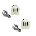 thumbnail image 1 of (2 Pack) Dryer Door Catch And Latch Kit For Maytag Amana Whirlpool Frigidaire Kenmore Speed Queed Admiral Roper And More, 1 of 5