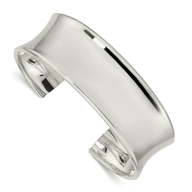 Antique Style Silver Cuff Real 925 Sterling Silver Filled Solid Cuff Bangle Bracelet For Women - 2X Large 80mm, Handmade In Australia Large Cuff - Foto 8