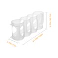 thumbnail image 2 of PAMINGONO 2Ud Caja De Almacenamiento Transparente Para Refrigerador Para Bebidas Y Uso En Cocina, 2 of 7