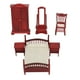 thumbnail image 3 of Muebles para casa de muñecas, 6 piezas de muebles en miniatura de madera, juego de mini muebles para casa de muñecas, accesorios para casa de muñecas a medida para la perfección, 3 of 12