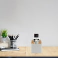 thumbnail image 3 of OULII 2Pcs Simple Storage Box White Rubber Wood For Store Use Household Users, 3 of 5