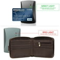 thumbnail image 3 of FALAN MULE Rfid Wallet for Men Genuine Leather Minimalist Wallet Bifold Coin Purse, 3 of 7