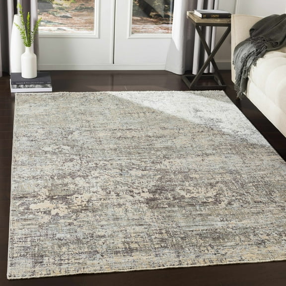 Hauteloom Penokee Living Room, Bedroom Area Rug - Modern - Gray, Blue, Green - 11'6" x 15'6"