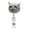E, variant on kojbhygd Funny Badge Reel Set – Cute Meme ID Holders, Retractable Clip Nurses, Doctors & Office Staff