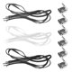 thumbnail image 3 of 3 pares práctico Shoelace Sneaker Stazo Strap Elástico Chic Shoeles con hebillas, 3 of 6