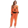 thumbnail image 2 of Just Love One‑Piece Pajamas (Pumpkin, Medium), 2 of 4