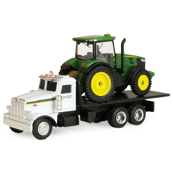 ERTL John Deere Dealer Truck with 7R Tractor