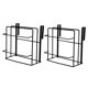 thumbnail image 5 of FELTECHELECTR 2Ud Organizador Moderno Negro Para Puerta De Gabinete Con Ligero Y Portátil Para Cocina, 5 of 8