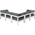 thumbnail image 4 of Meridian Furniture Nizuc Grey Outdoor Patio Modular Sectional, 4 of 6