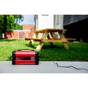 A-iPower Portable Power Station 300W with Lithium-Ion Battery, Solar Powered Outdoor Generator for Home Emergency, CPAP, Camping & Fishing