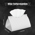 thumbnail image 5 of Logiee Travel Around The World Airplane Print Tissue Box Cover,Stylish Tissue Box Holder Decorative Tissue Cover for Bathroom Toilet Bedroom Living Room Table Desk Office, 5 of 7