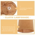 thumbnail image 4 of MasteelfCA Folding Cloth Lampshade Simple Hanging Lamp Shade Pendant Lamp Ceiling Light Shade, 4 of 7