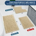 thumbnail image 2 of Alfombra de baño Arotive Luxury Chenille extrasuave, 30 x 50 cm, 2 of 8