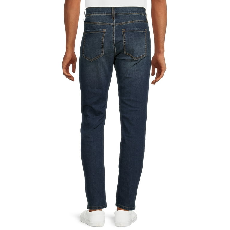 Lazer Pointe Men's Flex Denim Straight Fit Jeans, Waist Sizes 30