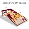 thumbnail image 4 of YouTheFan NCAA Minnesota Golden Gophers 2' x 4' Cornhole Game, 4 of 5