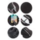thumbnail image 5 of Guantes de snowboard impermeables con pantalla táctil para completos, guantes térmicos de invierno antideslizantes para frío para hombres - Gris M shamjiam Guantes de snowboard, 5 of 7
